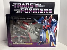 2018 Hasbro Transformers G1 Reissue Starscream NEW - Damaged box