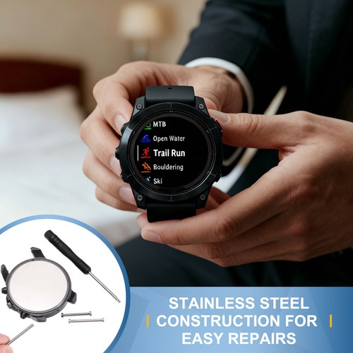 Smart Watch Schraubenzubehör, 4 Stück Ersatzschrauben Stangen für Fenix 5s schwarz - Bild 4 von 7