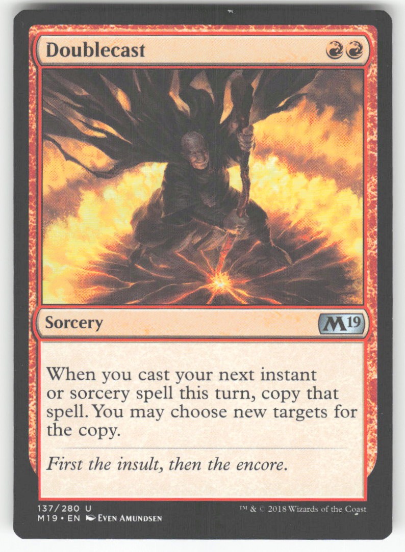 DOUBLECAST 137 UC CORE SET 2019 MAGIC: THE GATHERING LP