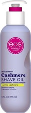 eos Cashmere Shave Oil Vanilla Cashmere, Moisturizing Shave Oil, 6 oz