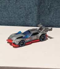 Hot Wheels GT HUNTER 2014 First Edition Night Burnerz #96 Silver Loose | Good