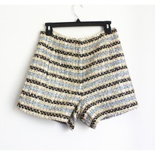 VERONICA BEARD Jazmin metallic tweed shorts, Promotion sale Size 4
