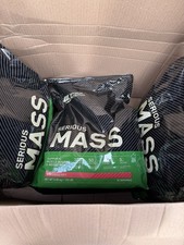 3x bags of Optimum Nutrition Serious Mass Strawberry Flavour 5.45KG 06/27 - New 7.80 per kilo