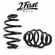 2FastMoto 4" Black Tapered Motorcycle Seat Springs  13-84906b