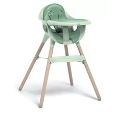 Mamas Papas Juice 2-in-1 Convertible High Chair w/ Removable Tray, Eucalyptus