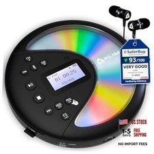 Discover - Portable CD Player with Long-Lasting Battery - New - with Black