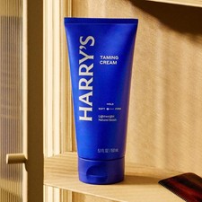 Harry's Men's Hair Taming Cream, Soft Hold Conditioning w/ Natural Finish 5.1oz