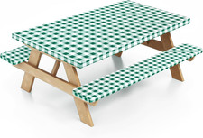 Picnic Table Cover With Bench Covers And Bag Camping Table Camping Essentials C