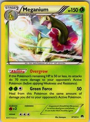 Meganium 003/122 Cosmos Holo Blister Exclusive XY BREAKpoint