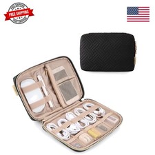 Electronics Organizer Case, Cord  Cable Organizer, Tech Travel Essentials, W...