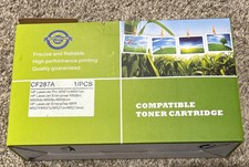 1PK Premium CF287A 87A Toner Cartridges -Generic HP NEW - Open Box
