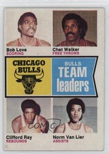 1974-75 Topps Bob Love Chet Walker Clifford Ray Norm Van Lier #84 HOF 07lj