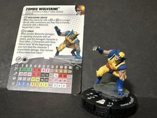 Marvel Heroclix Zombie Wolverine 062 DWX with Card - Ships Free X-Men