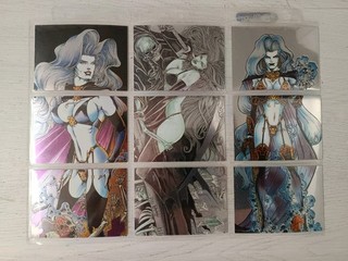 LADY DEATH III CHROMIUM SERIES 3 (Krome 1996) Card Set (#1 #90)