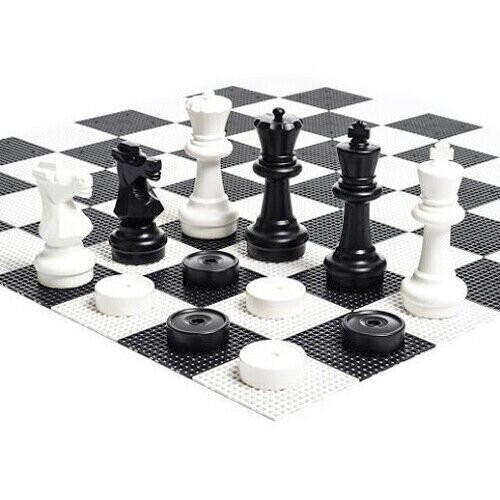MegaChess Large Chess Game Board - Plastic - Large Size