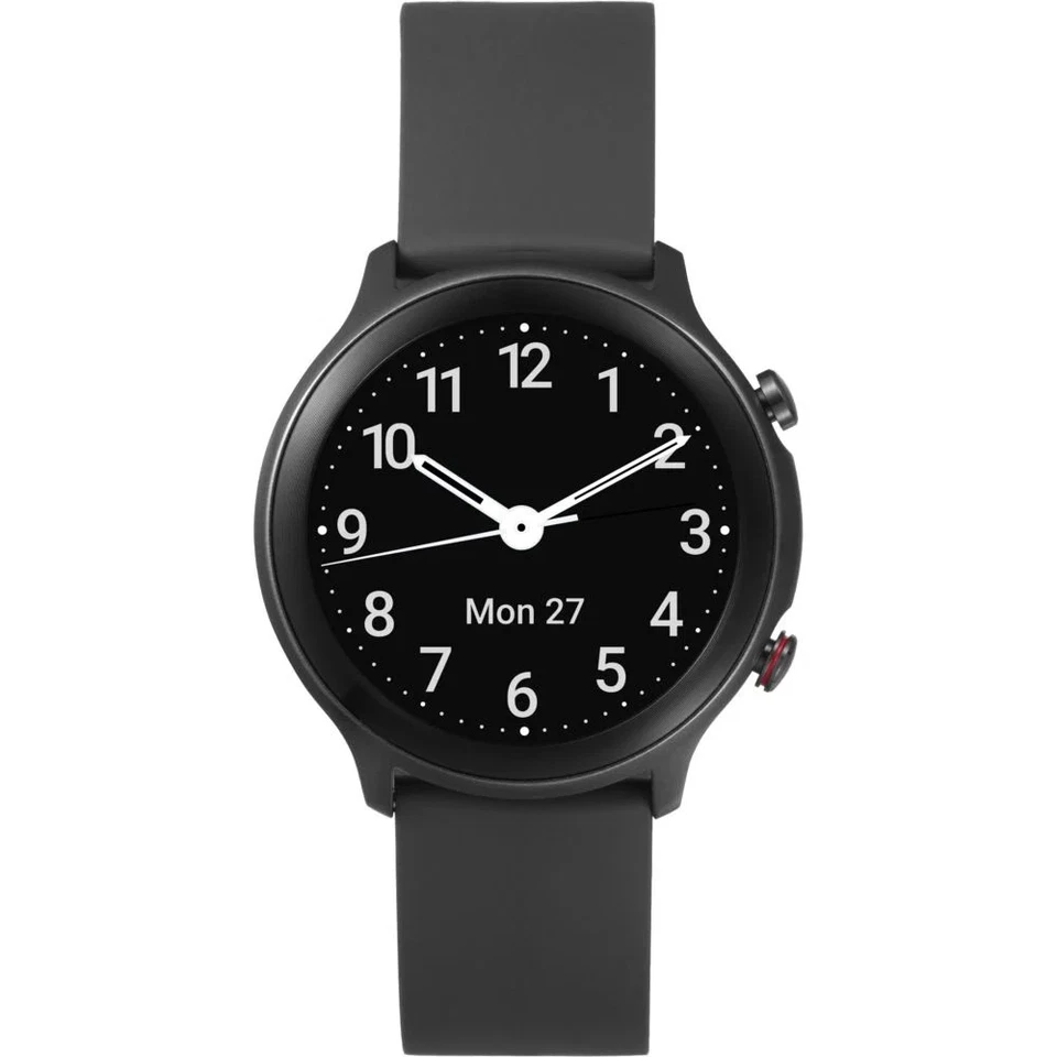 Doro Watch Schwarz Smartwatch Schwarz (k.A.) TPU/Silikon mit Metallschnalle, Foto 1 von 5