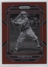 2023 Panini Prizm Red Prizm /199 Heinie Groh #232 g2u