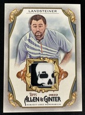 2022 Topps Allen & Ginter Relics B John Landsteiner RC SWEET SKULL PATCH🔥+ More