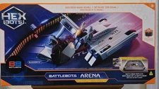 Hex Bots Battlebots Arena with Blacksmith & Bite Force - Remote Controls