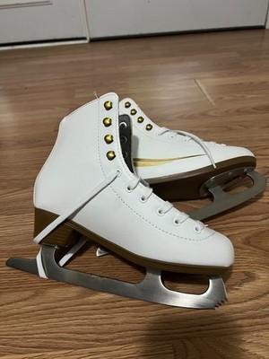 Lake Placid Cascade Women's Figure Ice Skate White Size 6