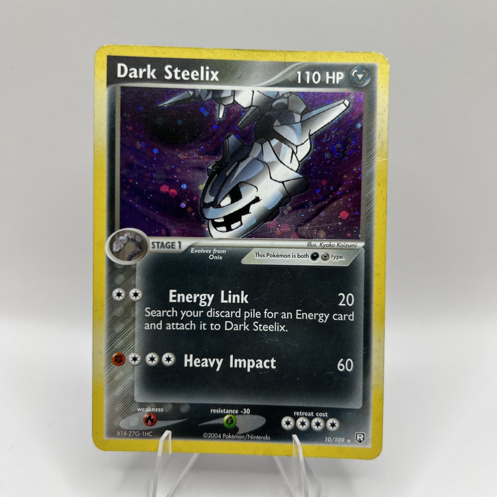 Dark Steelix 10/109 Team Rocket Returns Holo