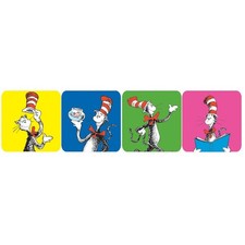 Dr. Seuss Cat in the Hat Theme Stickers by Eureka