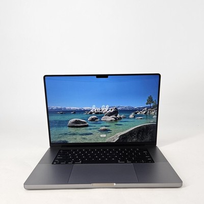 MacBook Pro 16 Space Gray 2021 3.2 GHz M1 Pro 10-Core CPU 16-Core