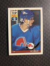 Kip Miller #387 1991-92 O-Pee-Chee Quebec Nordiques hockey