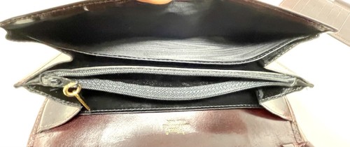 Vintage Bosca Leather Crossbody Ladies Bag - Picture 11 of 12