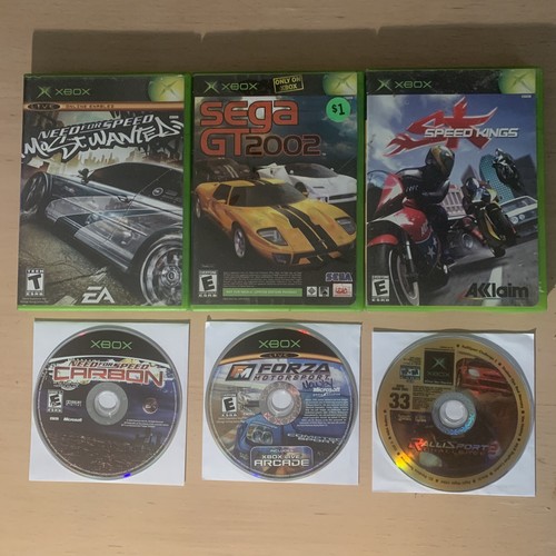 6 Original Xbox Racing Games Lot Need For Speed Forza Ect All 6-original-xbox-racing-games-lot-need-for-speed-forza-ect-all