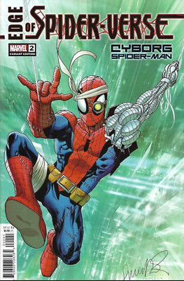 EDGE OF SPIDER-VERSE (2024) #2 CYBORG SPIDER-MAN Variant - New Bagged (S)