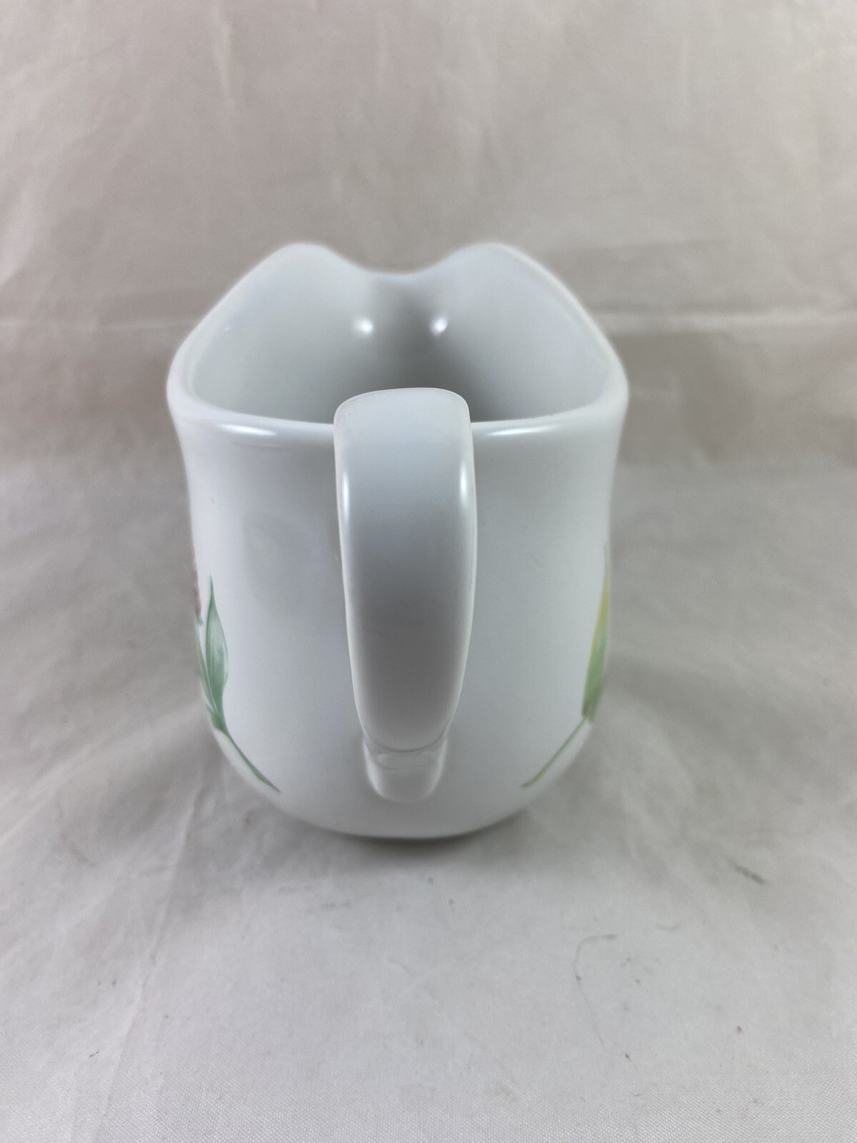 Corelle Coordinates Gravy Boat & Saucer Pink Flowers Blue Flowers 1.75 U.S. Cup