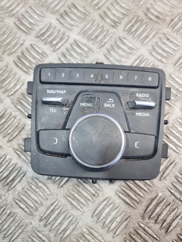 AUDI A4 MULTIMEDIA CONTROL PANEL 8W0919614N 2.0L SPORT TDI SEMI AUTO ESTATE 2016 - Picture 3 of 8