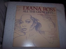 LP--DIANA ROSS--ALL TIME GREATEST HITS  NM VINYL EXC JACKET    1102