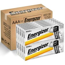 100 Energizer Industrial Alkaline Batteries AAA Micro EN92 LR03 MN2400 1.5V