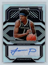 2021 Prizm Draft Picks Jamorko Pickett College Penmanship Silver No.CP-JPI