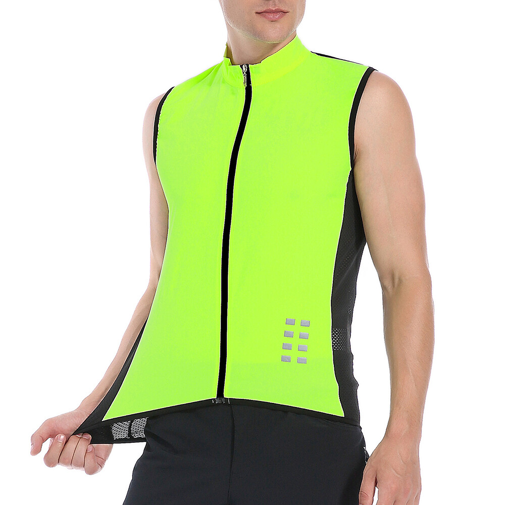 Safety Vests For Men MTB Bike Gilet Breathable Cycling Vest Full