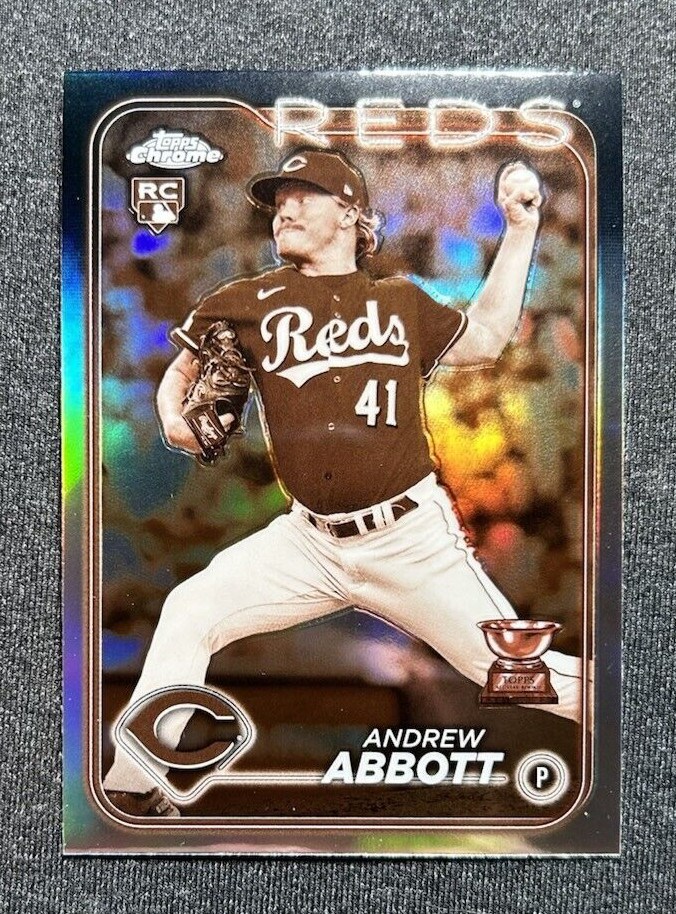 2024 Topps Chrome Sepia Refractors #154 Andrew Abbott
