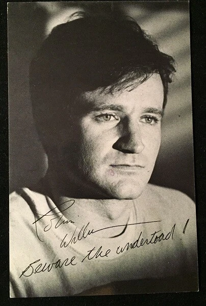 Robin WILLIAMS / World According to Garp PROMOTIONAL FILM POSTCARD 1982 |  eBay