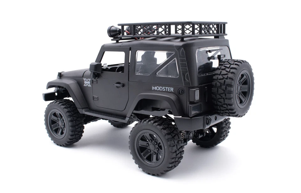 MODSTER XCross Country Elektro Brushed Crawler 4WD 1:14 RTR schwarz matt / MD119 - Bild 3 von 4