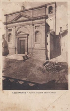 Alexandria - Cella Monte - New facade of the Church - fp vg 1928