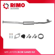 Nissan X-Trail 2.0 2.5 2.2D (2001-2007) Mittelschalldämpfer mit Montagesatz