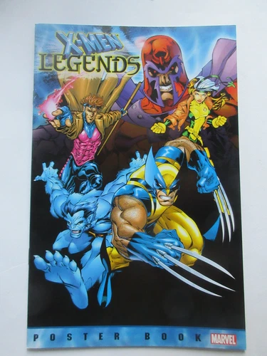 Comic Toy Biz  " X-MEN LEGENDS " POSTER BOOK