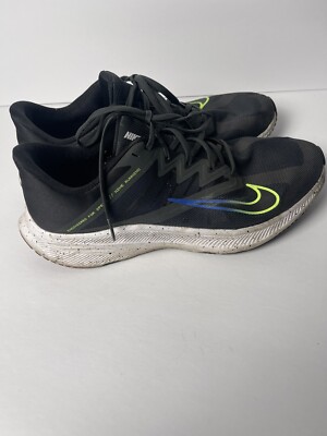 Nike Quest 3 Athletic Running Shoes Black/Blue/Volt DH0203  display picture 3