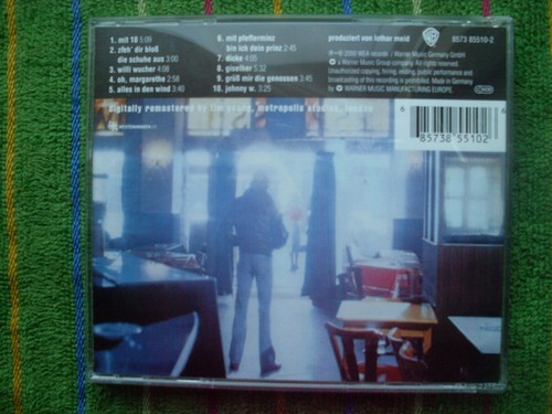 MARIUS MÜLLER-WESTERNHAGEN Mit Pfefferminz Bin Ich Dein Prinz CD Remaster Dicke - Bild 6 von 7