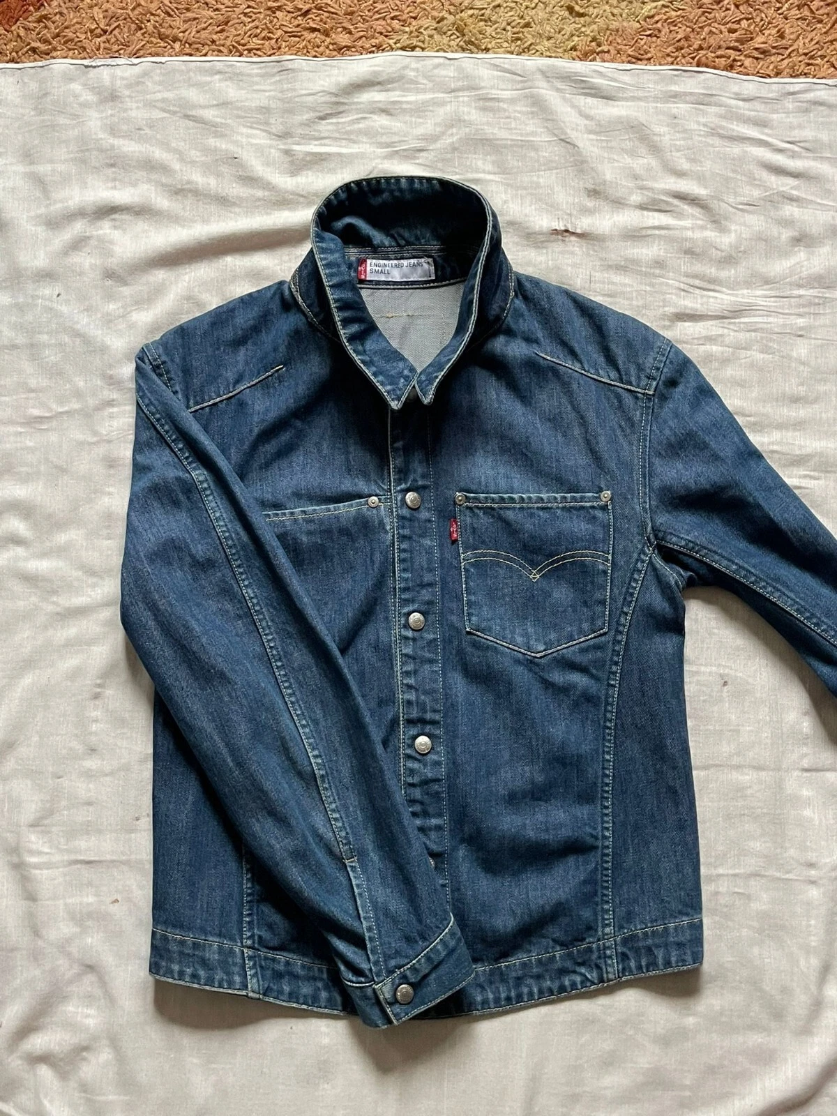 Levi's denim jacket for men, size S