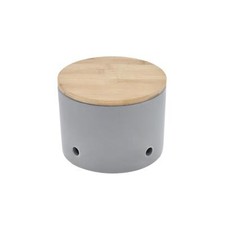 Knoblauchtopf CERA-DESIGN Schiefer grau , aus Keramik MAGU