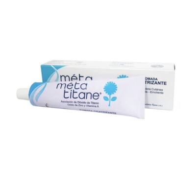   METATITANE Diaper Rash & Ointment Healing Zinc Oxide Emollient Vitamin A 40gr