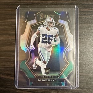 2022 Panini Select Premier Level Black Green Prizm Die-Cut DaRon Bland  Rookie