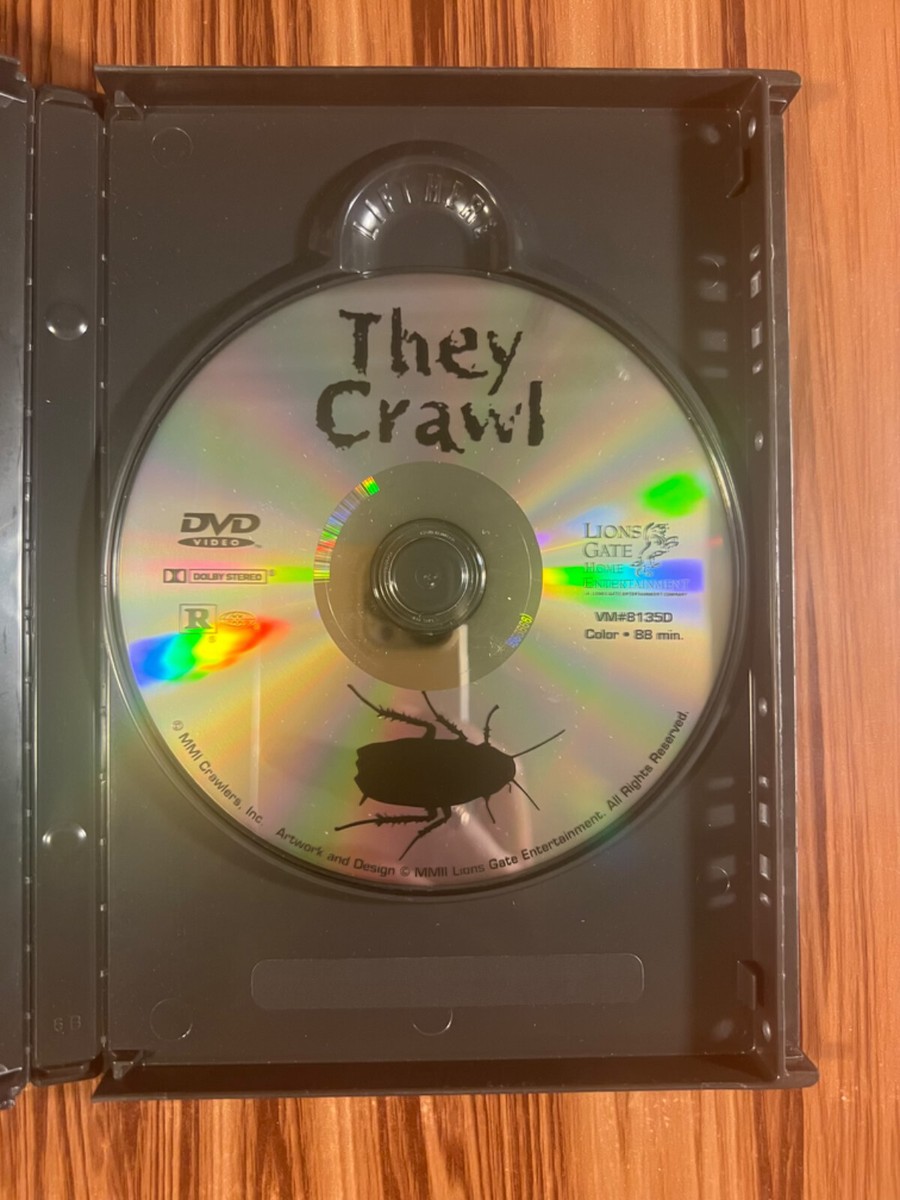 They Crawl DVD 2002 Fright Flicks Daniel Cosgrove Mickey